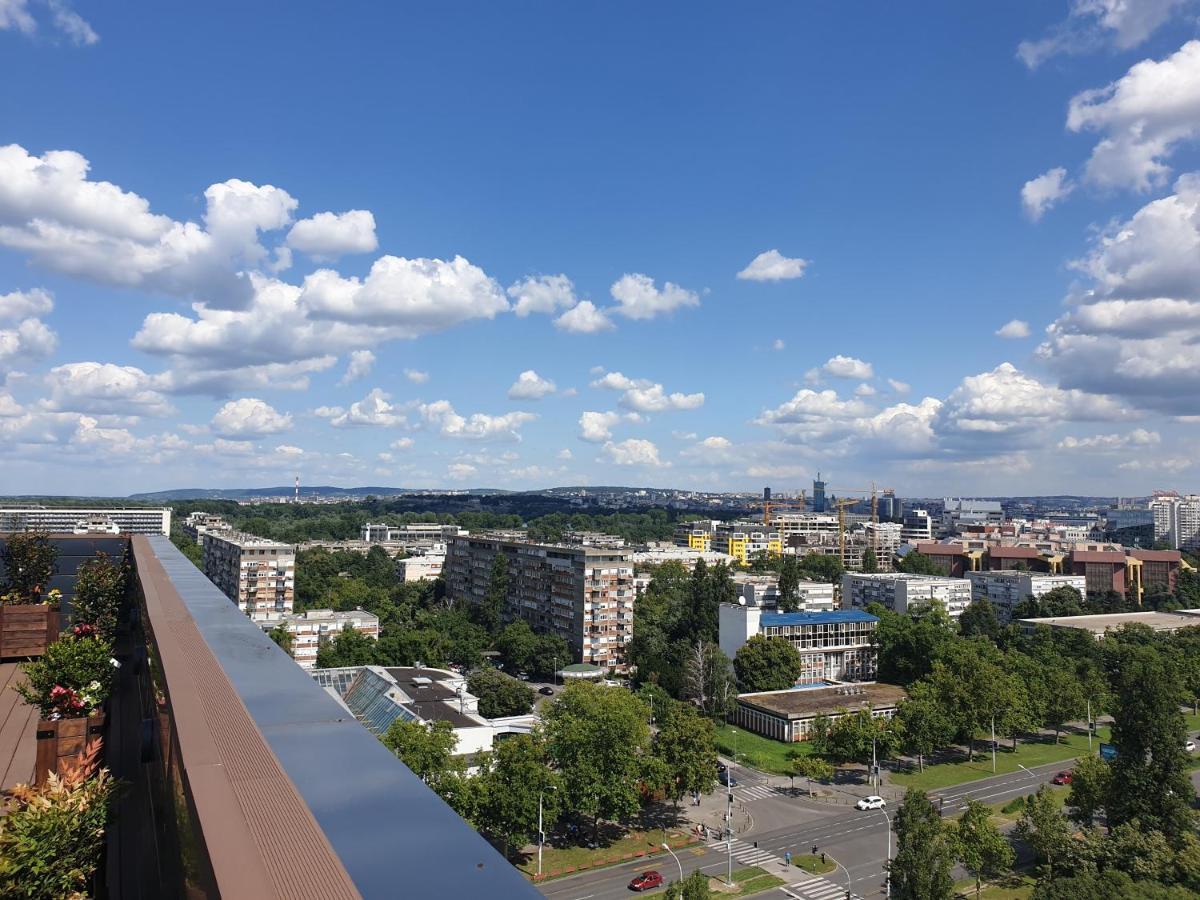Apartmán Penthouse Lux Bělehrad Exteriér fotografie