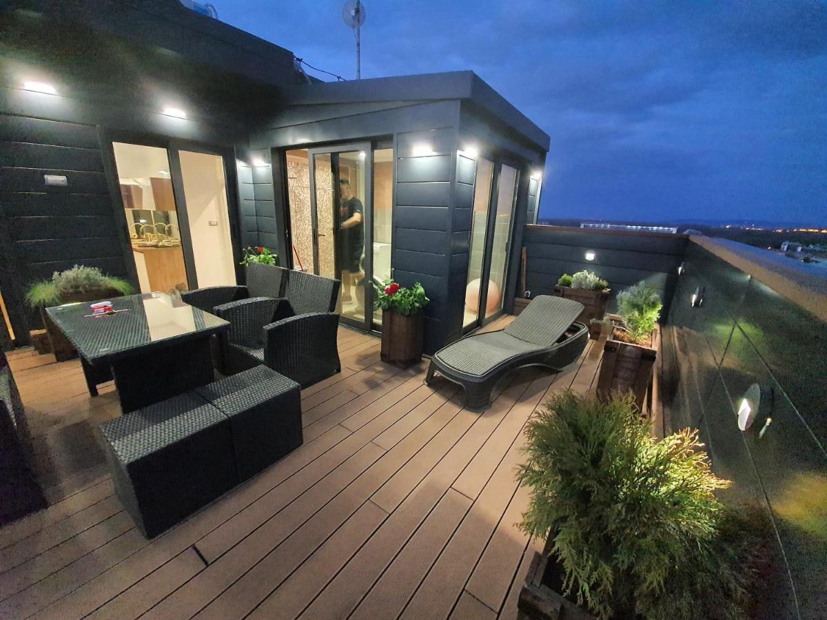 Apartmán Penthouse Lux Bělehrad Exteriér fotografie