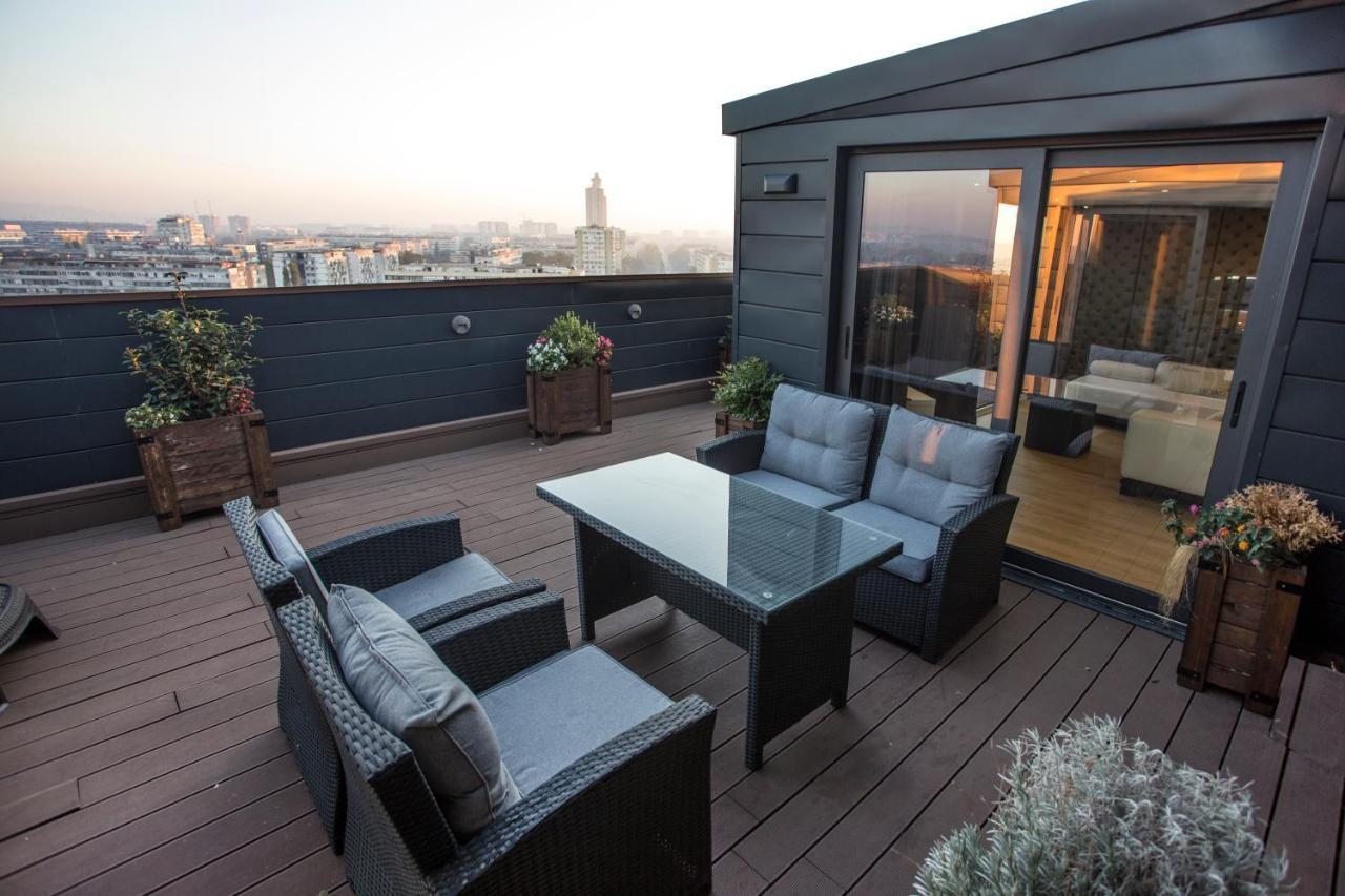 Apartmán Penthouse Lux Bělehrad Exteriér fotografie